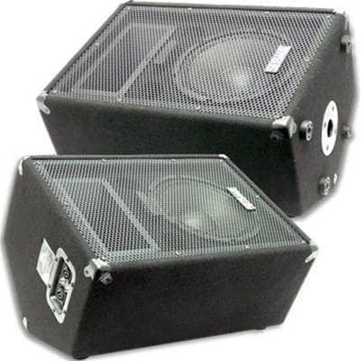 FL-10MP - Pair of Premium 10" PA Floor Monitors with Titanium Horns