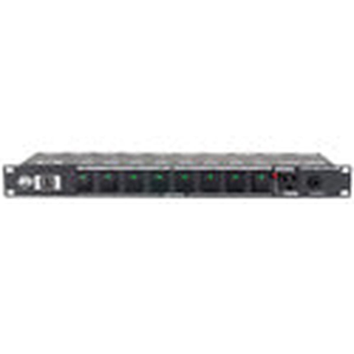 ADJ POW074 POW-R BAR RACK USB 19-inch Rack AC Power Center with 8x Switched 120V 3-prong Edison Sockets