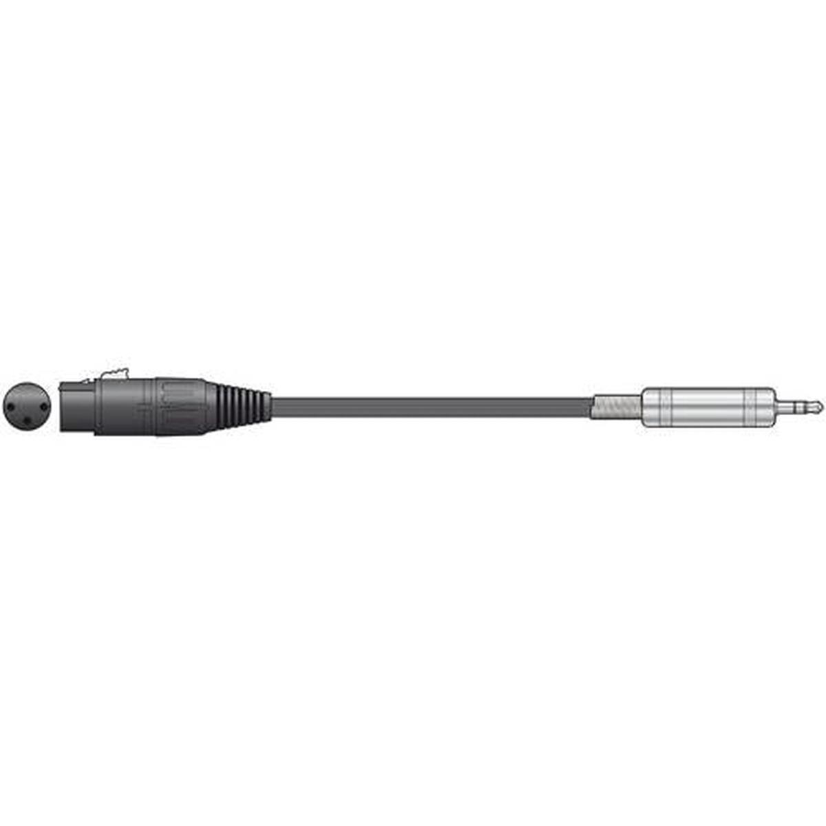 Chord XLR Female to 3.5mm Stereo Jack - 0.5m ( 190.066UK )