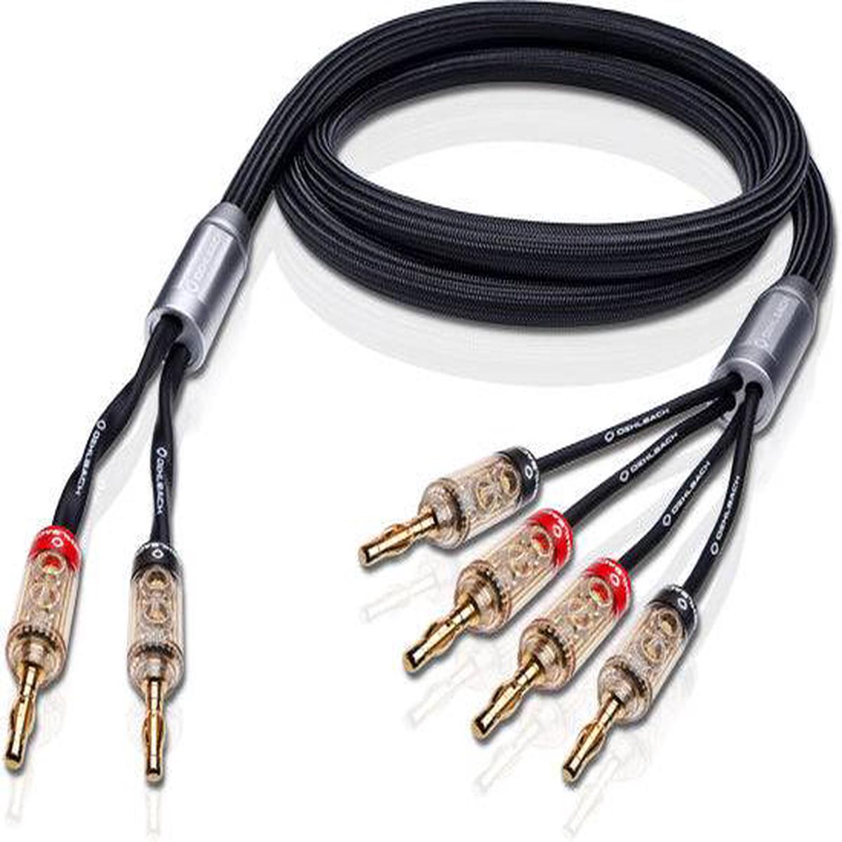 XXL FusionFour PAIR LS CABLE FOR BI-WIRING LUG