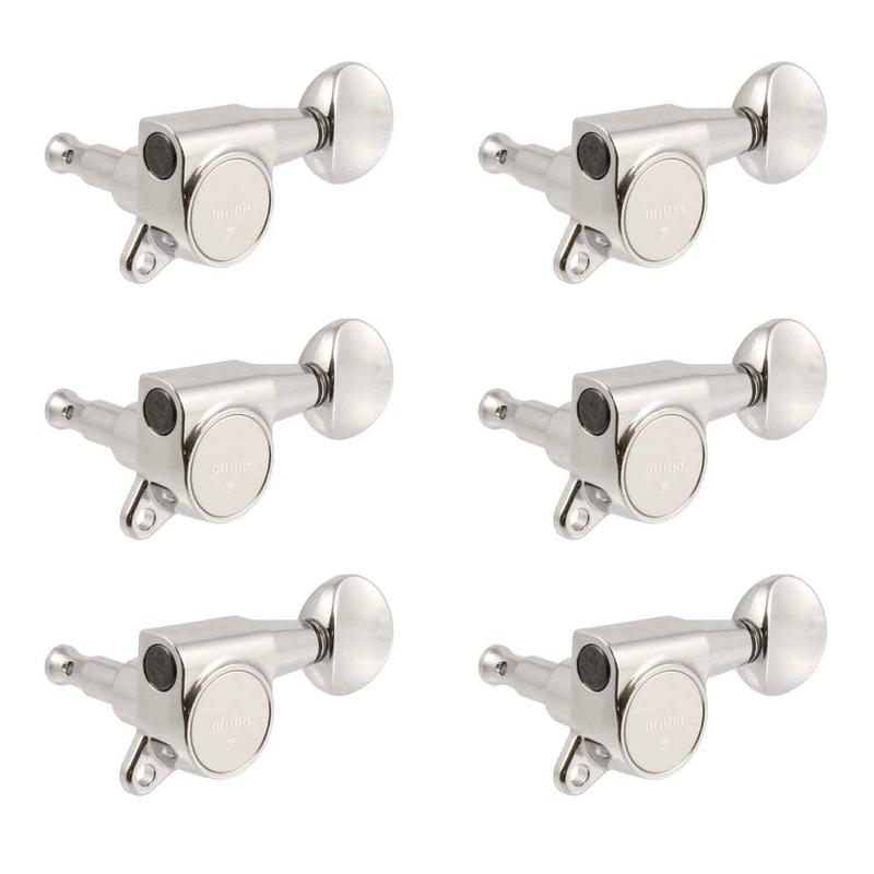 Allparts 6 In Line Chrome Mini Tuning Keys - TK0760010