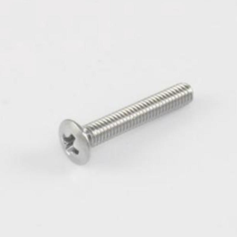 Allparts 6 Piece Chrome Long Tuner Button Screws - GS3379010