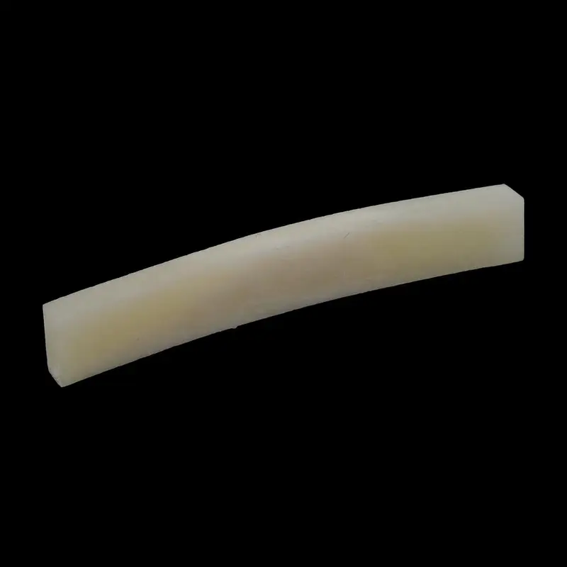 Allparts Radiused Unbleashed Bone Nut Blank For Fender Guitars