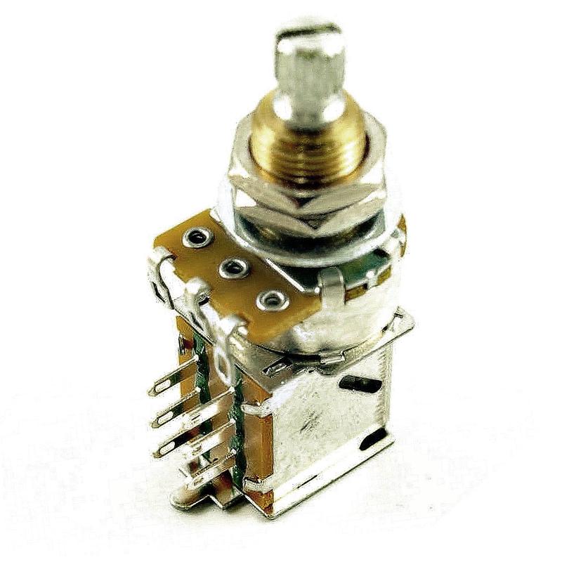 Wd Music Push Pull DPDT 500K Long Bushing Potentiometer - WDPDT500XLPL1