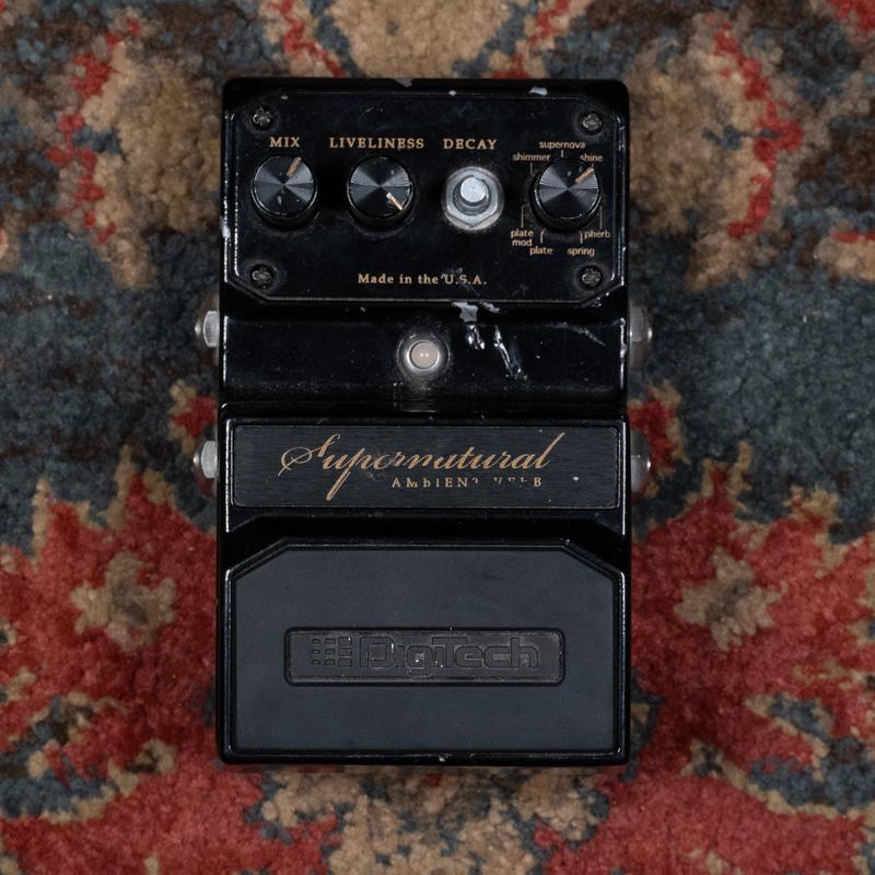 DigiTech Supernatural Ambient Stereo Reverb Effect Pedal - Used