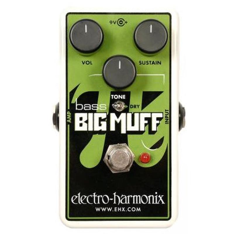 Electro-Harmonix Nano Bass Big Muff Pi Distortion Sustainer Pedal