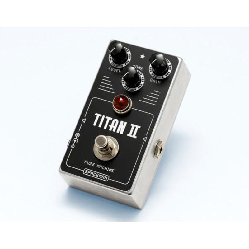 Spaceman Titan II Fuzz Machine Pedal - Silver