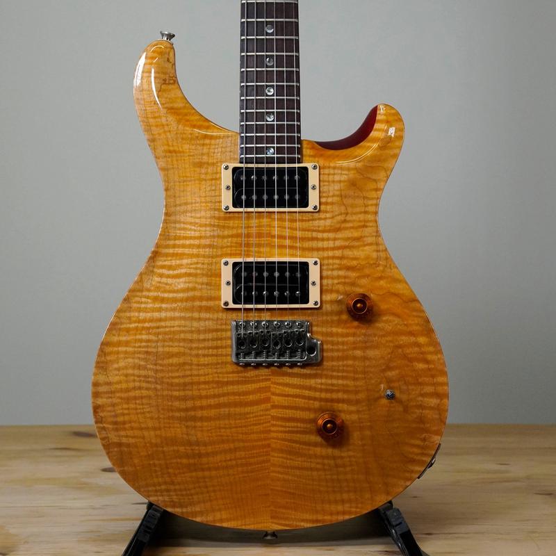 1987 PRS Custom 24 Electric Guitar, Vintage Yellow With OHSC - Used