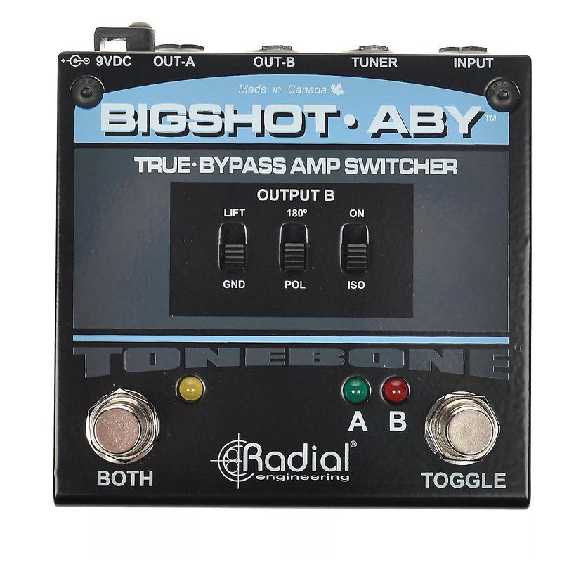 Radial Engineering Big Shot ABY True Bypass Switch Pedal