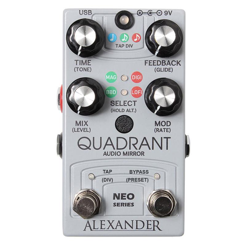 Alexander Pedals Quadrant Audio Mirror Delay