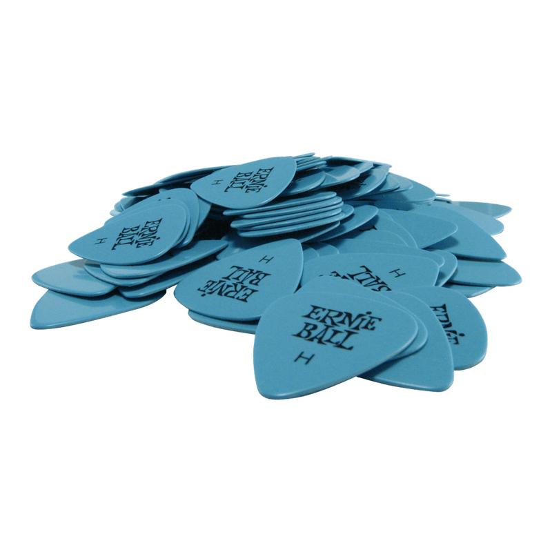 Ernie Ball Heavy Blue Cellulose Picks bag of 144