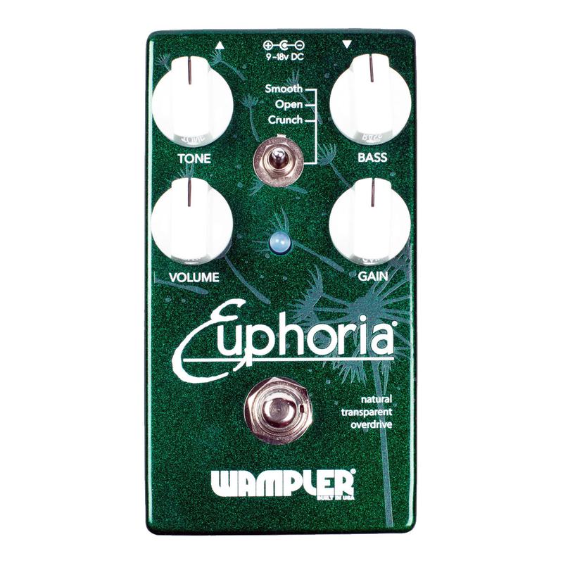 Wampler Pedals Euphoria Natural Transparent Overdrive