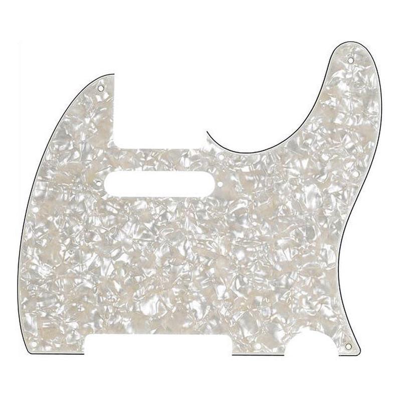 Fender 8-Hole Mount Aged White Pearloid Telecaster Pickguard 0992174000