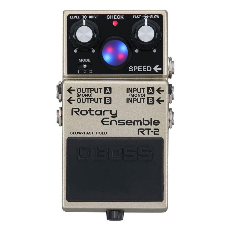 Boss RT-2 Rotary Ensemble Authentic Rotary Speaker Sounds