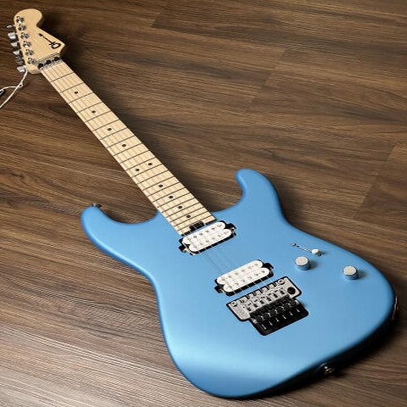 Charvel Pro-Mod San Dimas Style 1 HH Floyd Rose with Maple FB in Matte Blue Frost