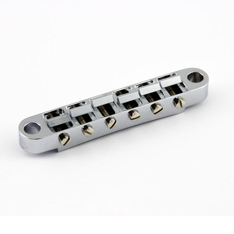 ABM 2506-C Asian Nashville Tuneomatic Bridge 6mm to M8 Chrome