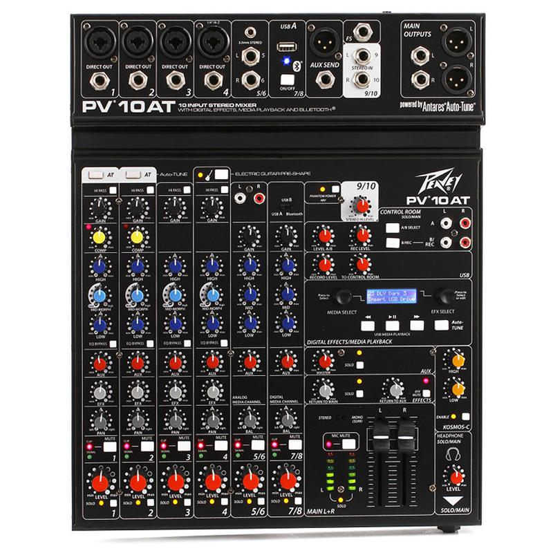 Peavey PV 10 AT Mixer with Autotune