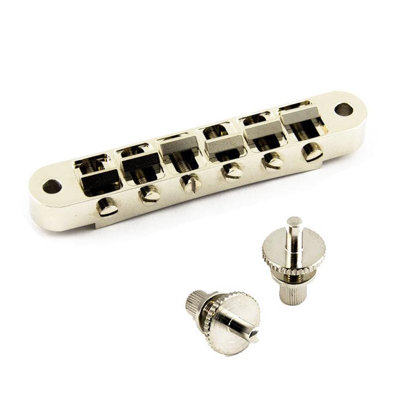 ABM 2504-S Steel Nashville Style Tuneomatic Bridge