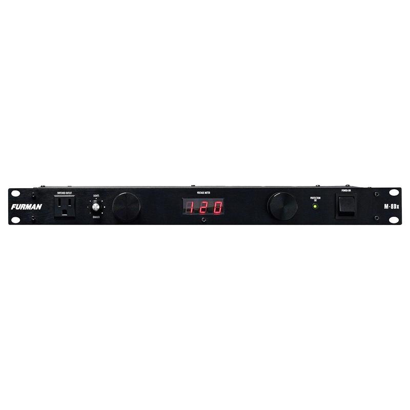 Furman M-8DX 15A Standard Power Conditioner w/Lights & Digital Meter