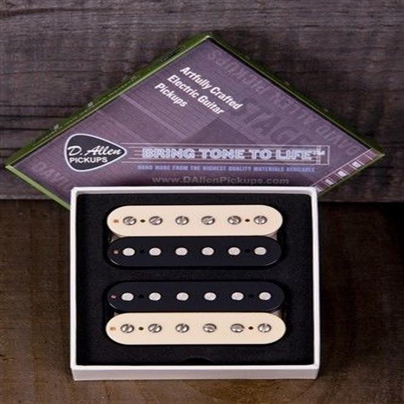 David Allen Pickups - ALLEY CATS Humbucker Pickup Set - Zebra Coils
